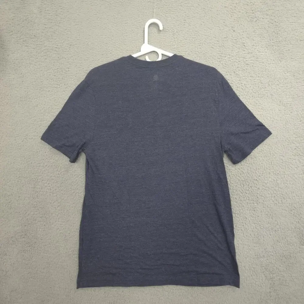 Seattle Kraken Shirt Mens Medium Blue Short Sleeve Lightweight NHL Hockey EUC